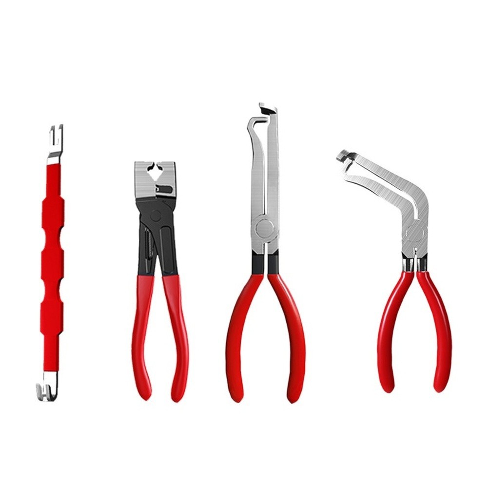 4PCS Wire Cutting Pliers Kit for Vehicle Electrical Systems and Hose Fittings