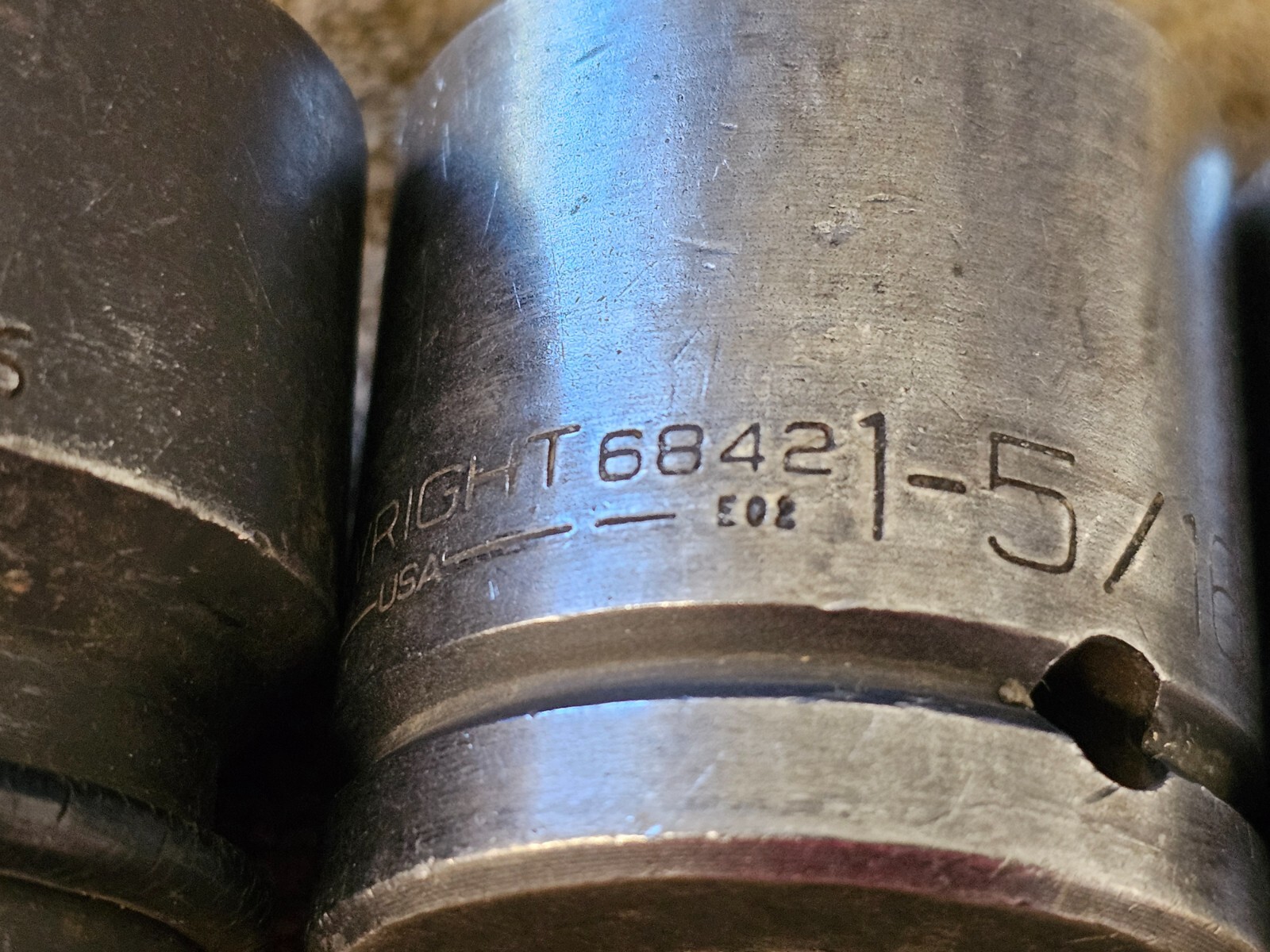 4 Wright UTC Impact Socket Set 3/4″ Drive 1-3/16 1-7/16 1-5/16 1-1/8 6681 SAE