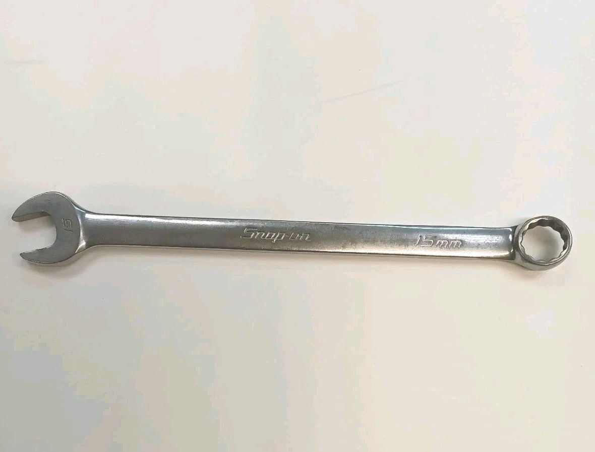 Snap On OEXM150A 15MM Metric 12 Point Combination Wrench USA