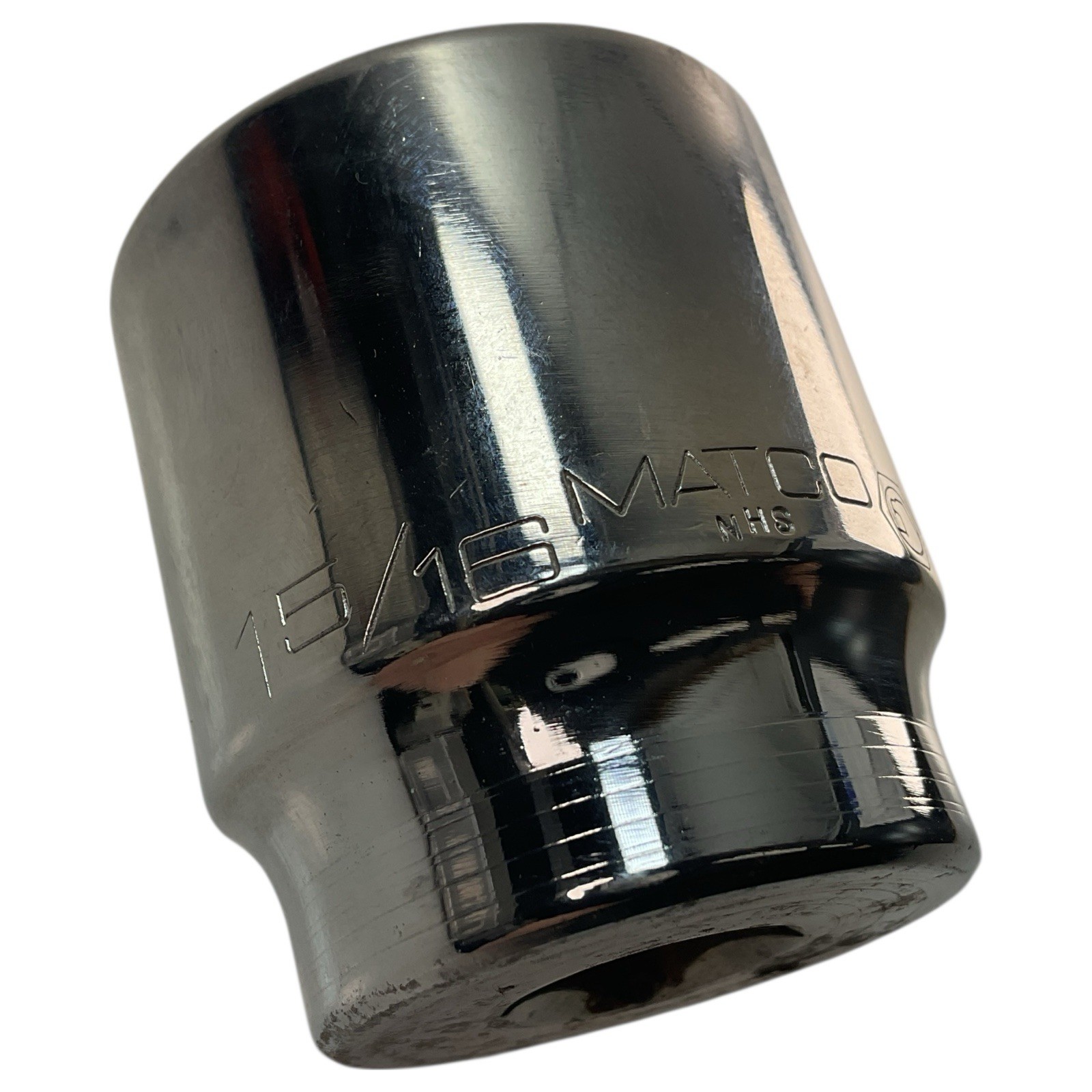 Matco Tools Shallow Chrome Socket C422 1/2″ Drive 1-5/16″ SAE 6 Point As Picture