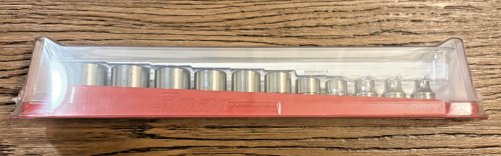 Snap-on 3/8″ drive (1/4, 5/16, 3/8-7/8″) 6-point Shallow Socket Set 211FSY New