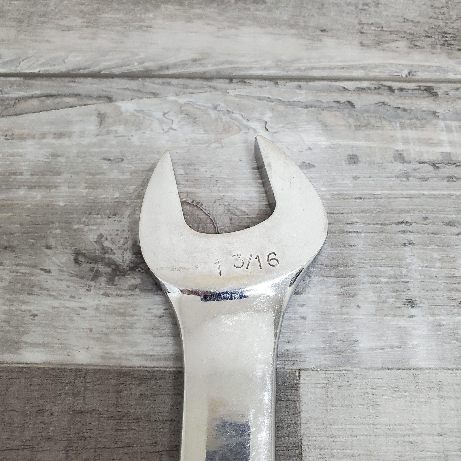 Snap On Tools OEX38 1 3/16” SAE 12 Point Flank Drive Combination Wrench USA