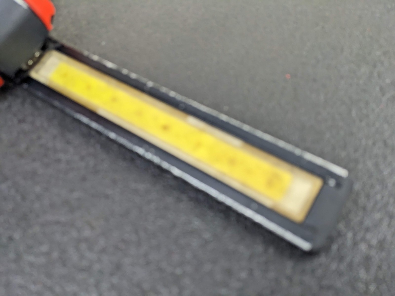 #bp273 Snap On Orange 400 Lumen Rechargeable LED Work Light ECARB042OA AS IS