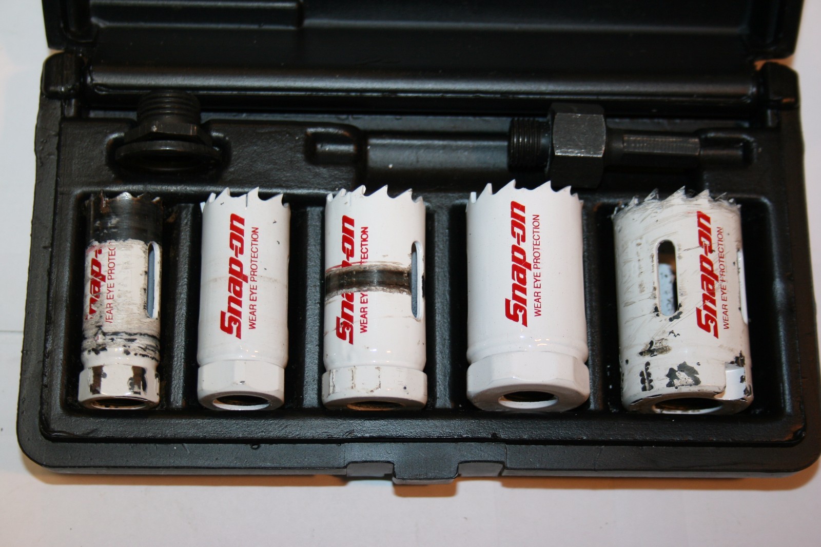 SNAP-ON TOOLS 7-PIECE Hole Saw and Arbor KIT 3/4–1-1/4″ LHS606D