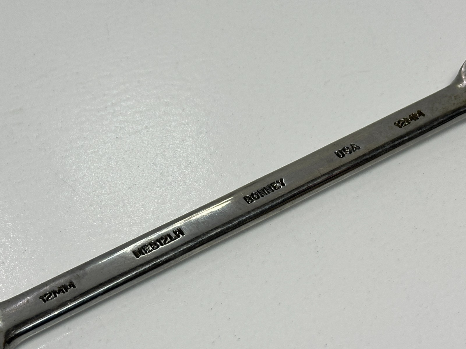 Bonney Tools USA MEB12LH Metric 12mm Combination Wrench, 6 Point