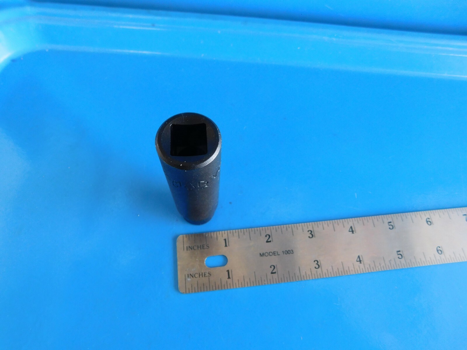 NEW,MAC TOOLS 1/2 IN. DR. ( 1/2 IN.) DEEP 6 PT. IMPACT SOCKET,PART#VDP166R, USA