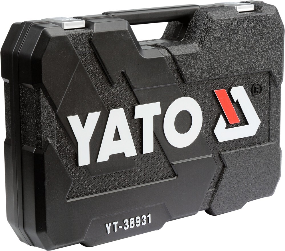 Socket screwdriver bit Ratchet Set Mechanic Toolbox Tool Kit 173pc YATO YT-38931