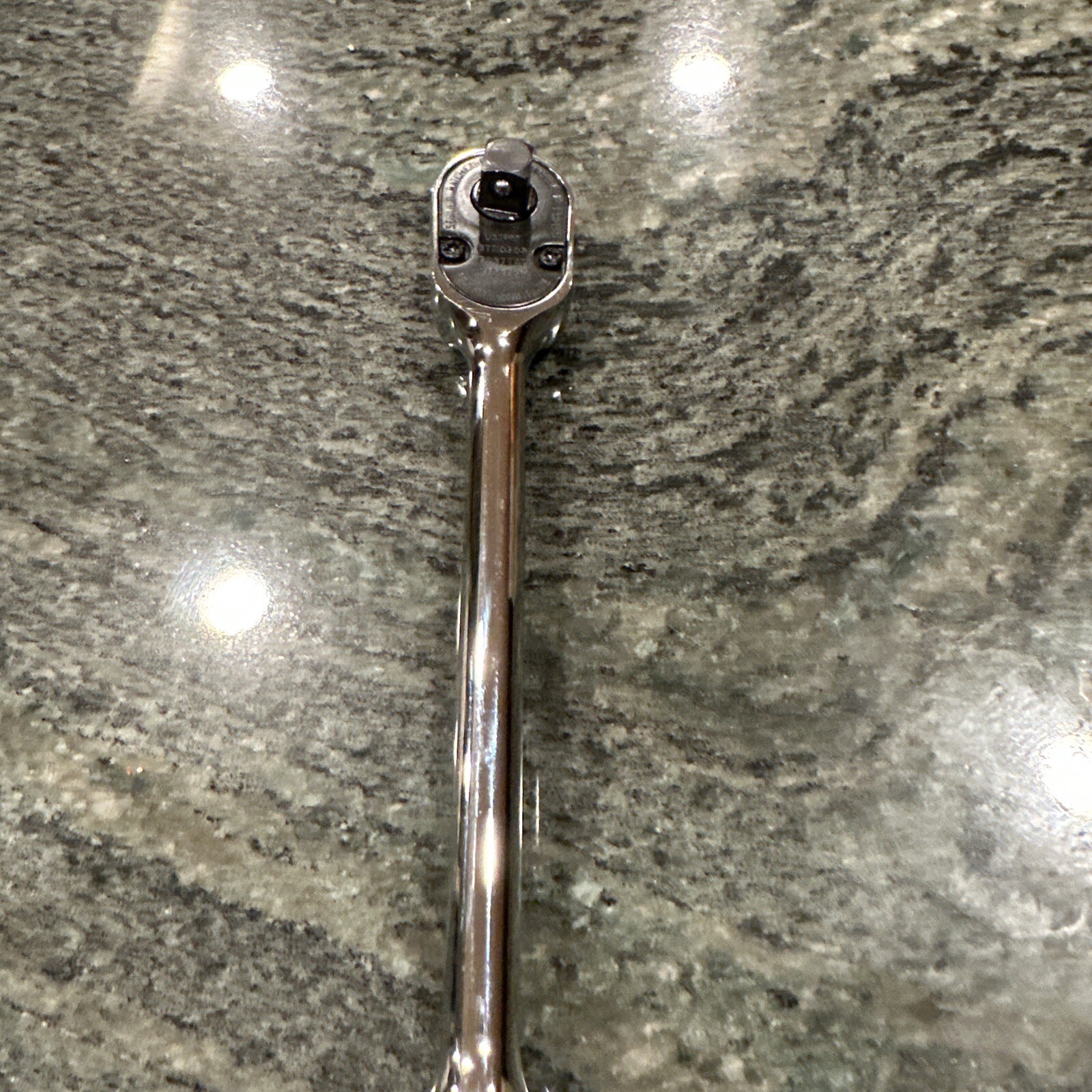 Snap-on fhl80 3/8″ drive dual 80 long soft grip ratchet dark titanium new