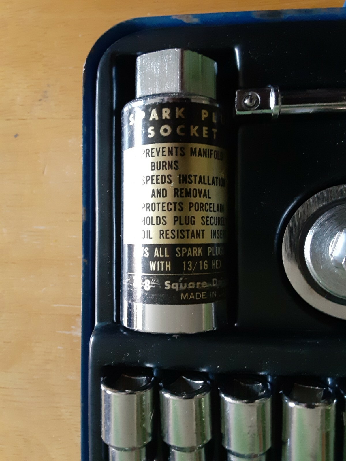 Vintage Continental 40 Piece Heavy Duty Socket Set 403 SWS