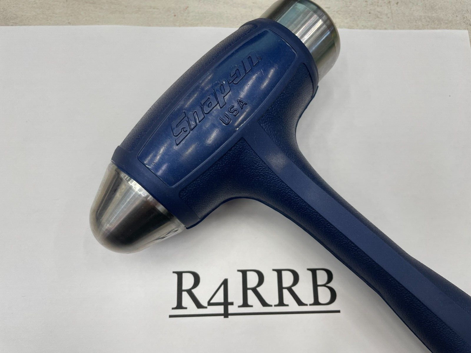 Snap-on Tools USA NEW 40oz/1125g POWER BLUE Soft Grip DeadBlow Hammer HBBD40MB
