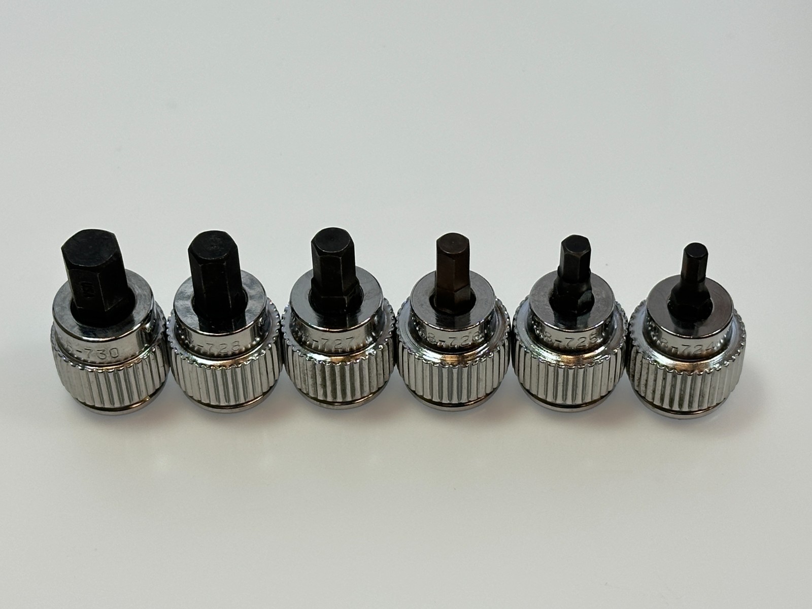 Armstrong Tools USA 6pc Metric 4mm-10mm Hex Bit ELIMINATOR Socket Set (New NOS)