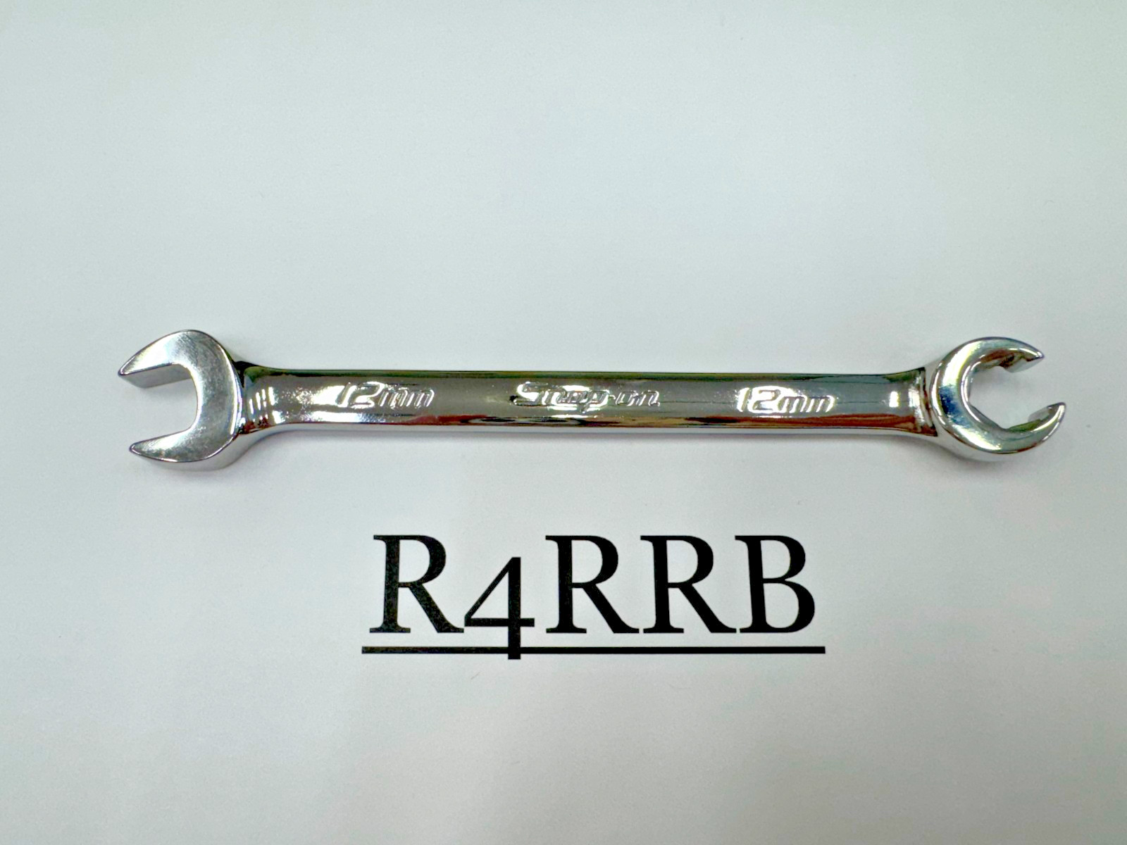 Snap-on Tools USA NEW 12mm Metric 6 Point Open End Flare Nut Wrench RXSM12B