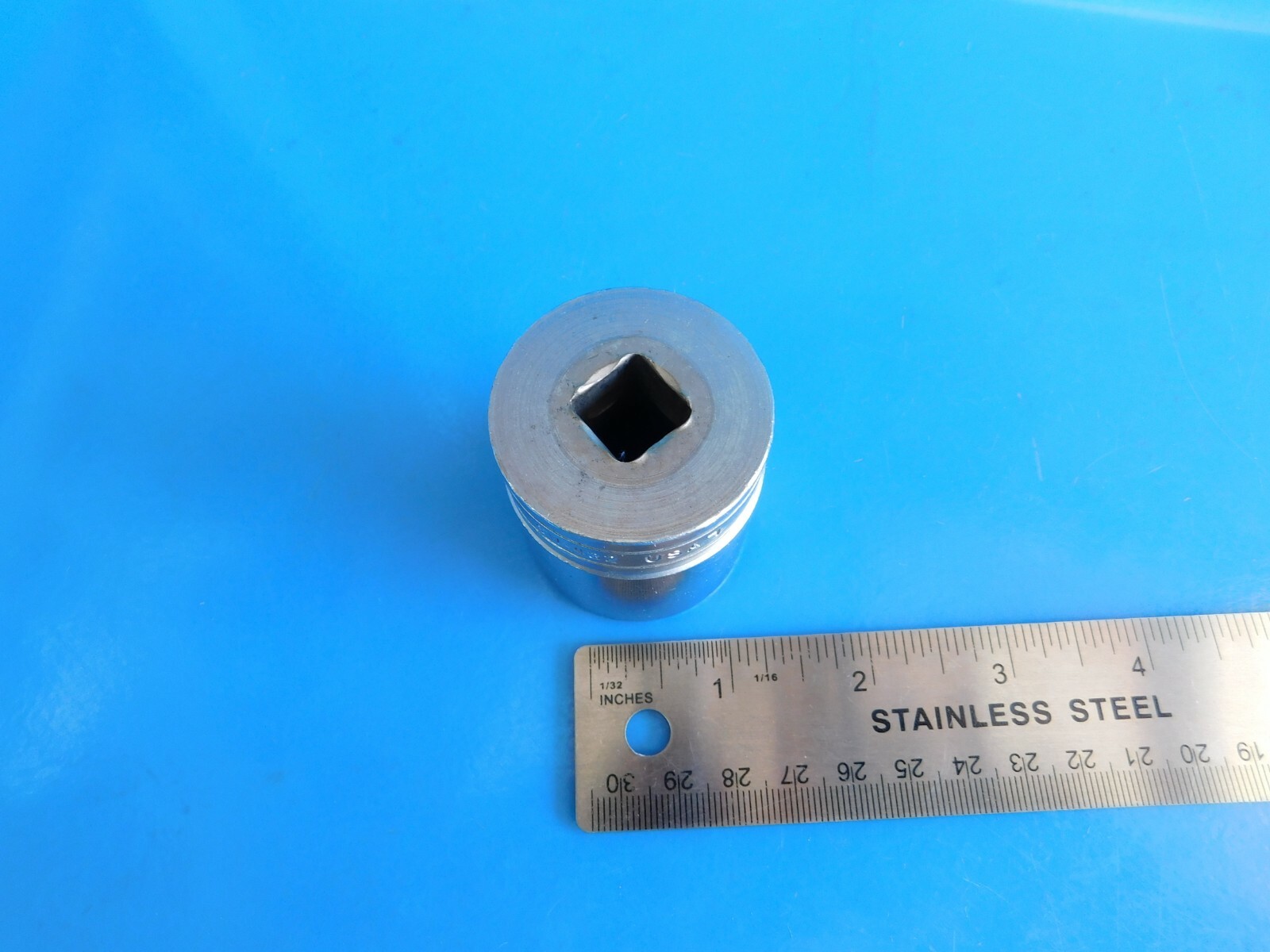 USED ,SNAP ON TOOLS » 1 IN. » DBL. SQUARE 1/2 IN. DR. SOCKET , PART #SW432