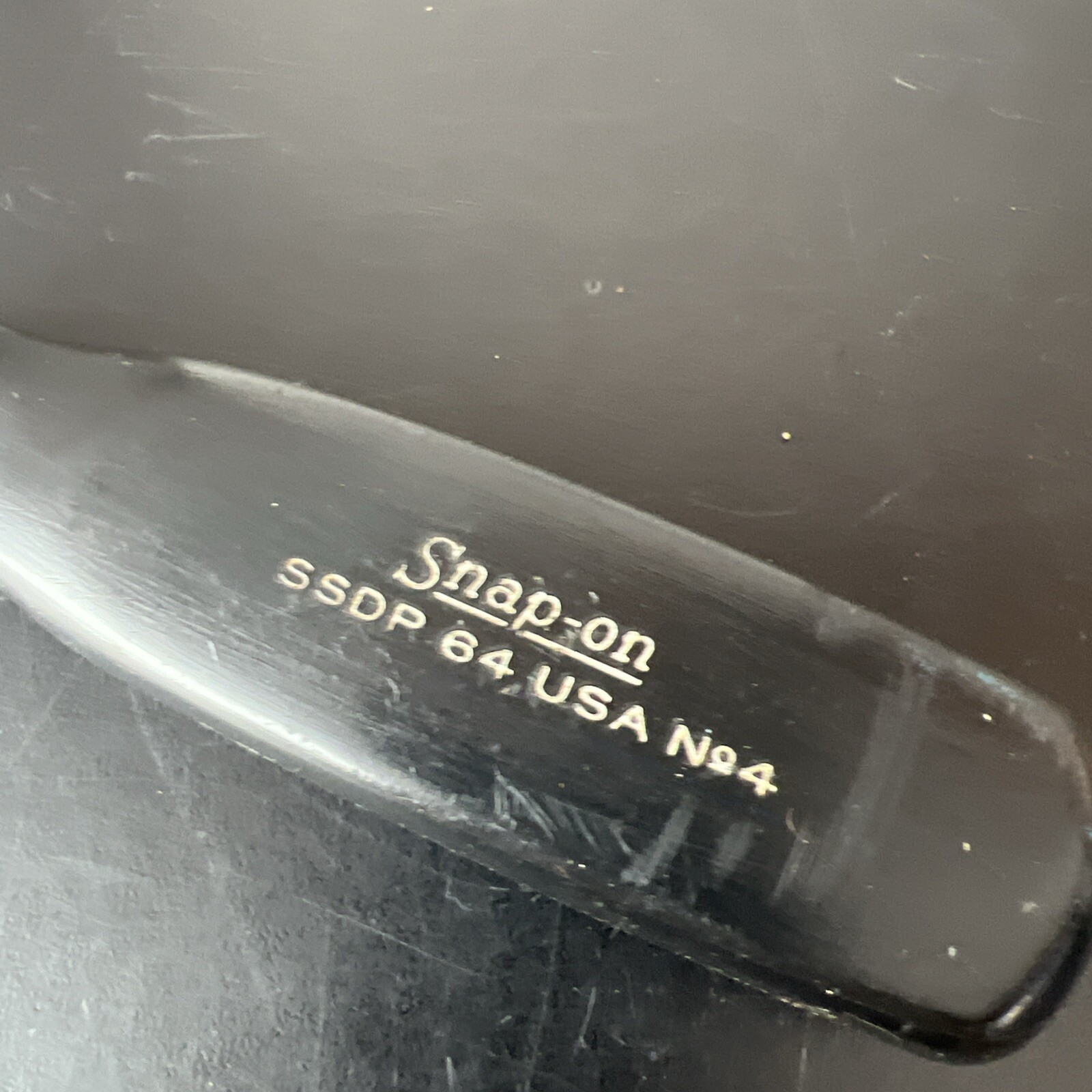 Snap-on Tools USA #4 Phillips Black Hard Handle Screwdriver SSDP64