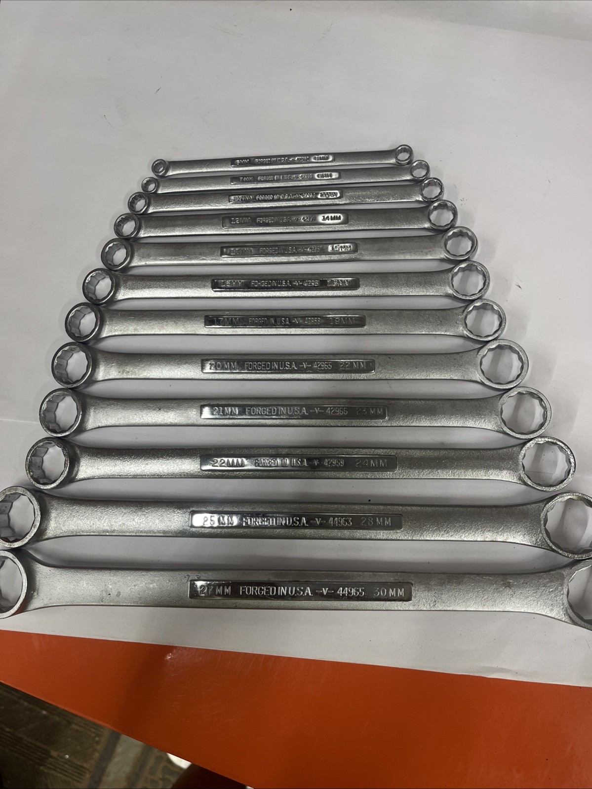 Craftsman Metric Double Box End Wrench Set 12 Point 6mm -30mm 12pc USA BIN READ