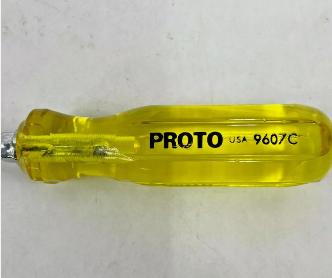 Proto 9607C 10″ Flat Screwdriver, Made in USA