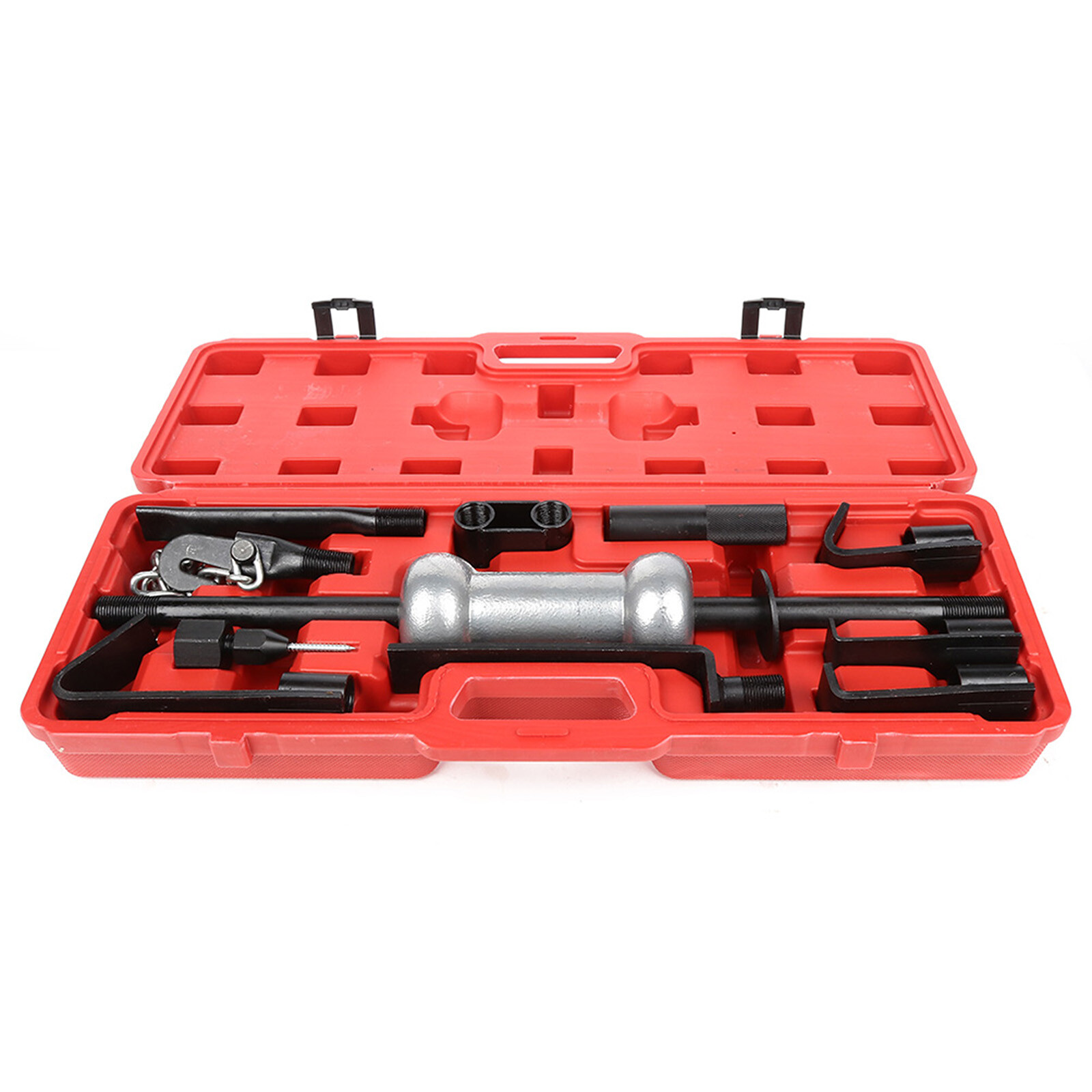 Auto Body Truck Repair Tool Kit Dent Puller w/ Hammer Slide 13PC Set