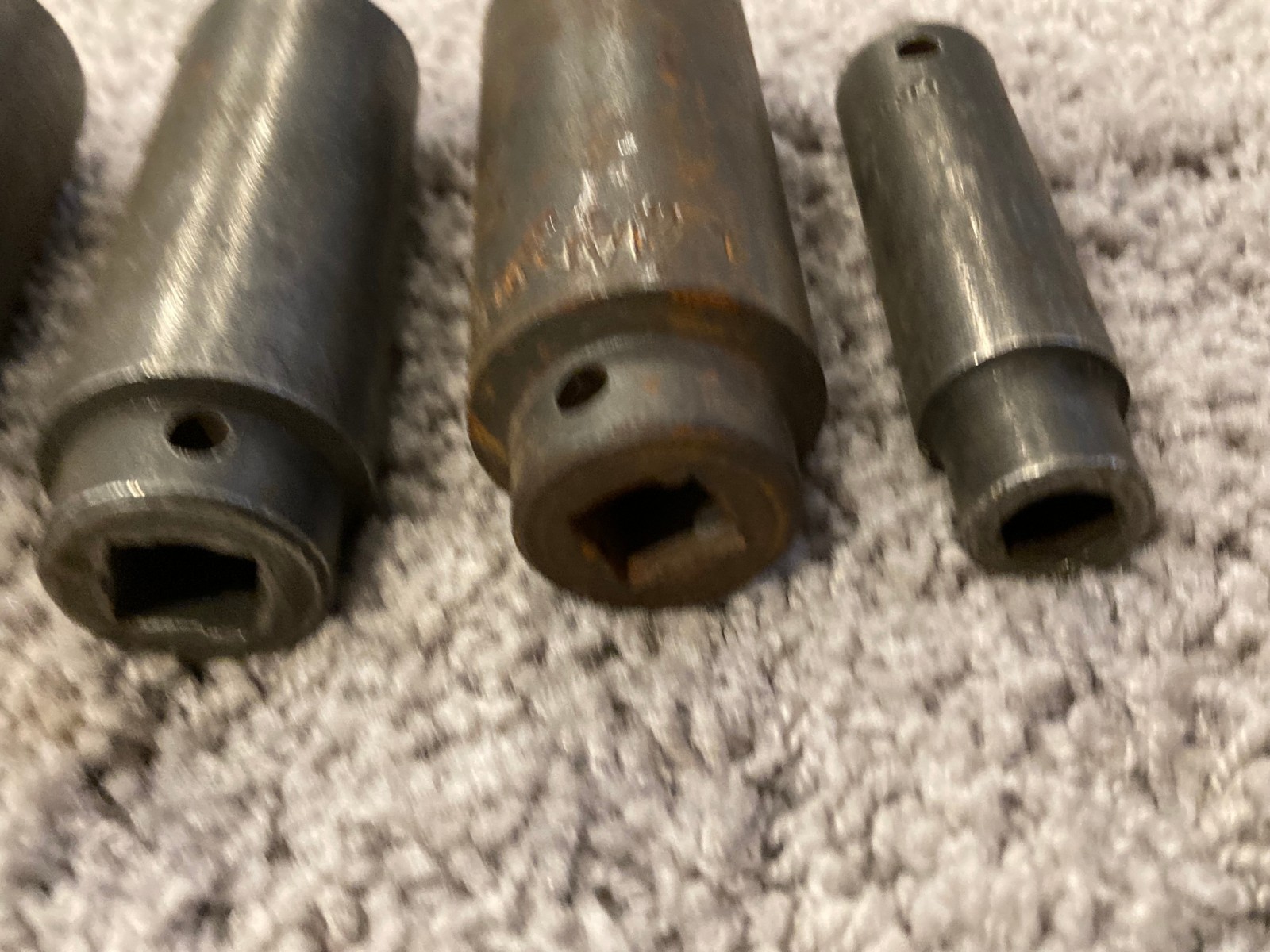 Mac Tools 10 Pcs Sea Impact Socket Set 6-Point 1/2DR 1/8 Others