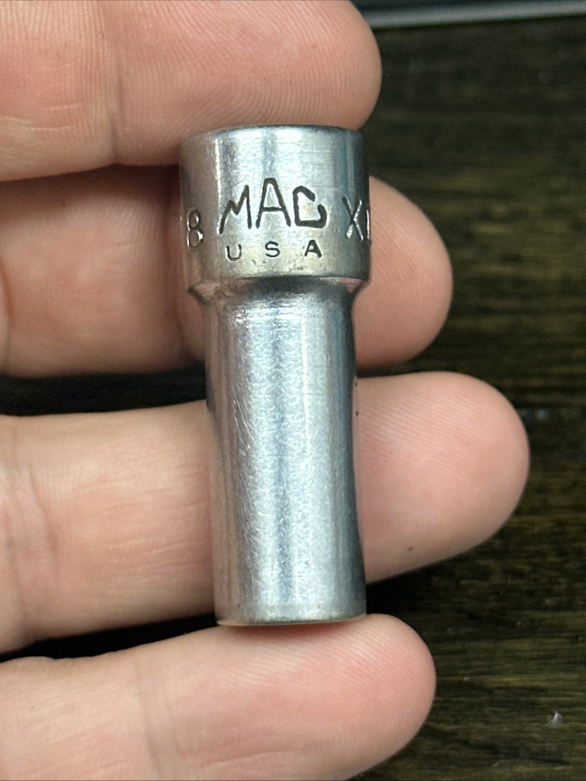 Mac Tools XD126 Socket 3/8″ 3/8″ Drive USA 6 point semi deep crome