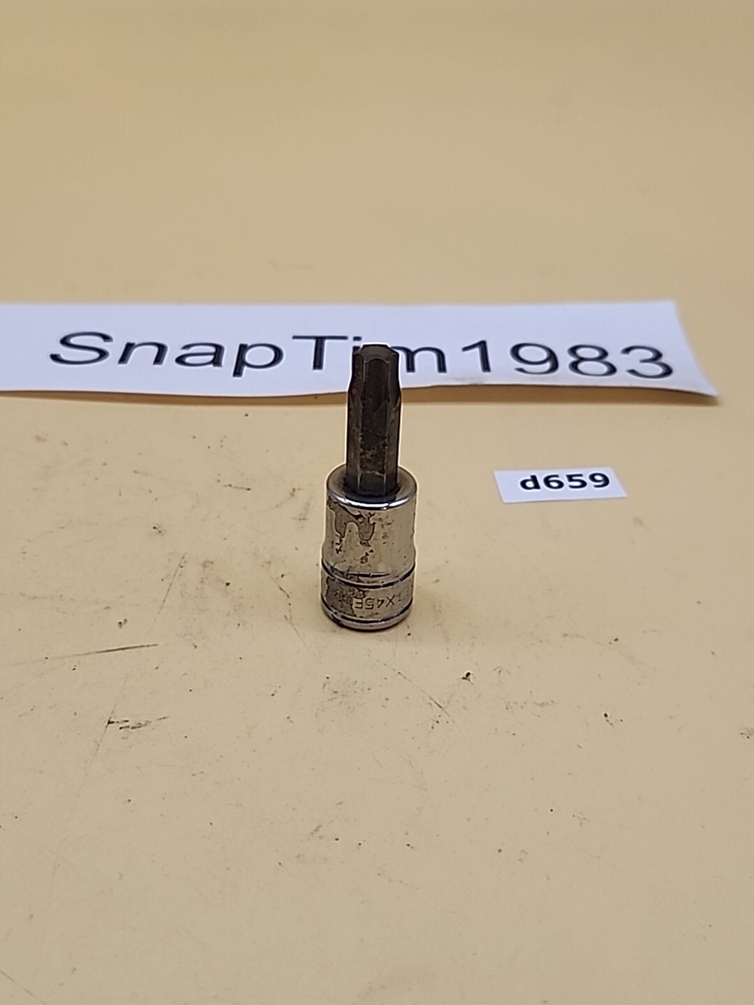 Snap-on Tools FTX45E 3/8″ Drive T45 Torx Bit Driver Socket USA