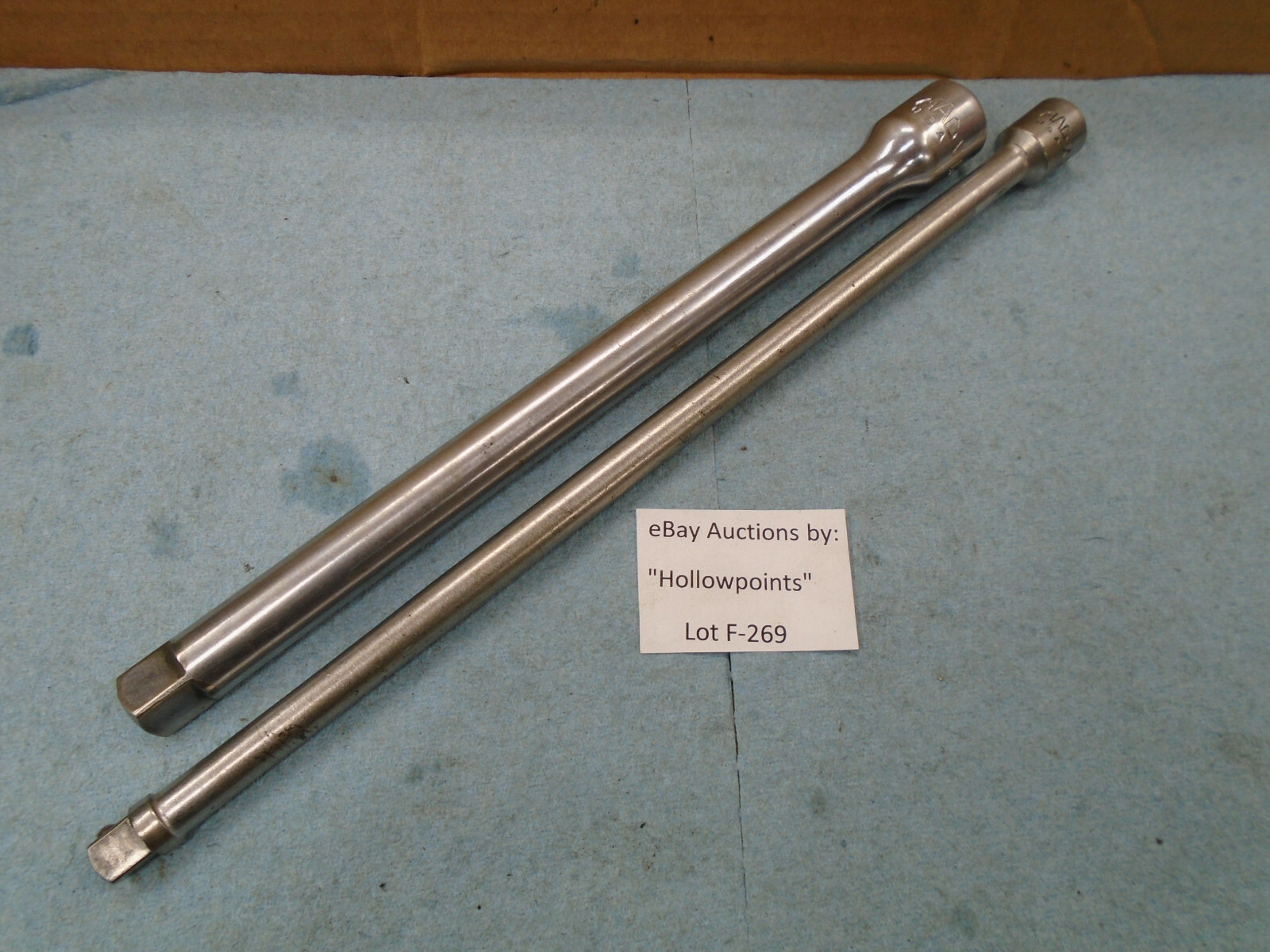 MAC Tool 2 Pc Extension Set for Ratchet V10E 1/2″ x 10″ & X12E 3/8″ x 12″ F269