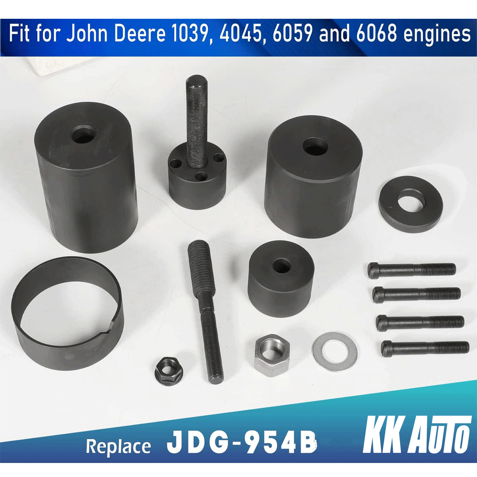 For John Deere Crankshaft Gear + Front Crank Seal Installer Alternative JDG954B