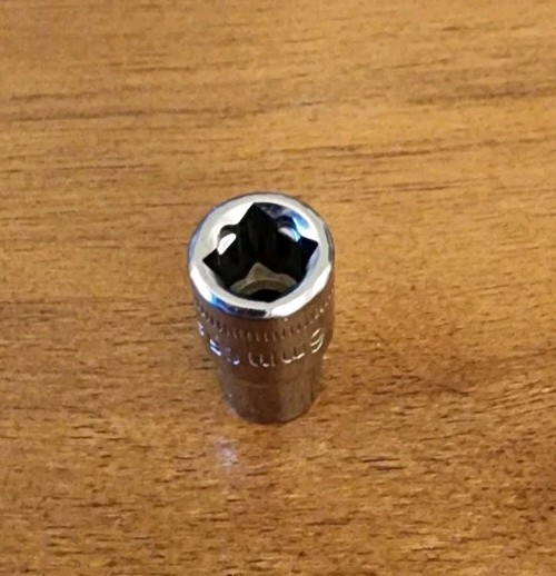 Craftsman 6mm Socket 6 Point 1/4″ S-AD 43502
