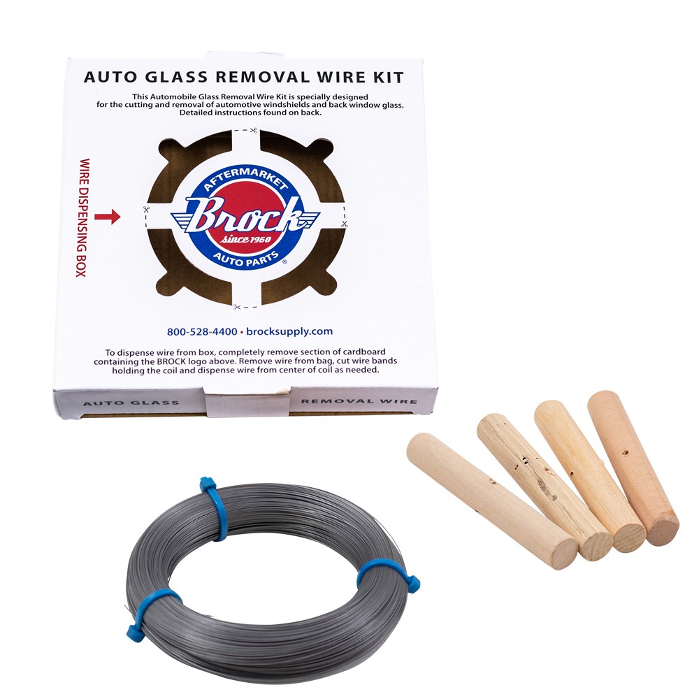 Windshield Auto Glass Removal Wire Kit 853′ ft Stainless Steel Piano Wiring w/