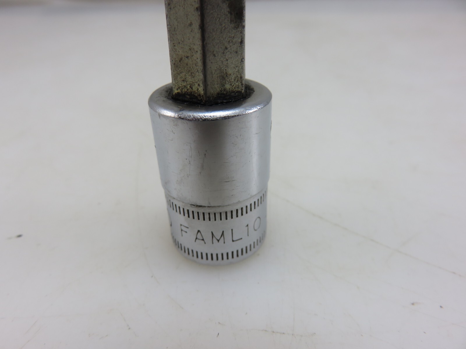 Snap-On FAML10 10mm METRIC Hex Bit Socket Driver 6″ Long 3/8″ Drive