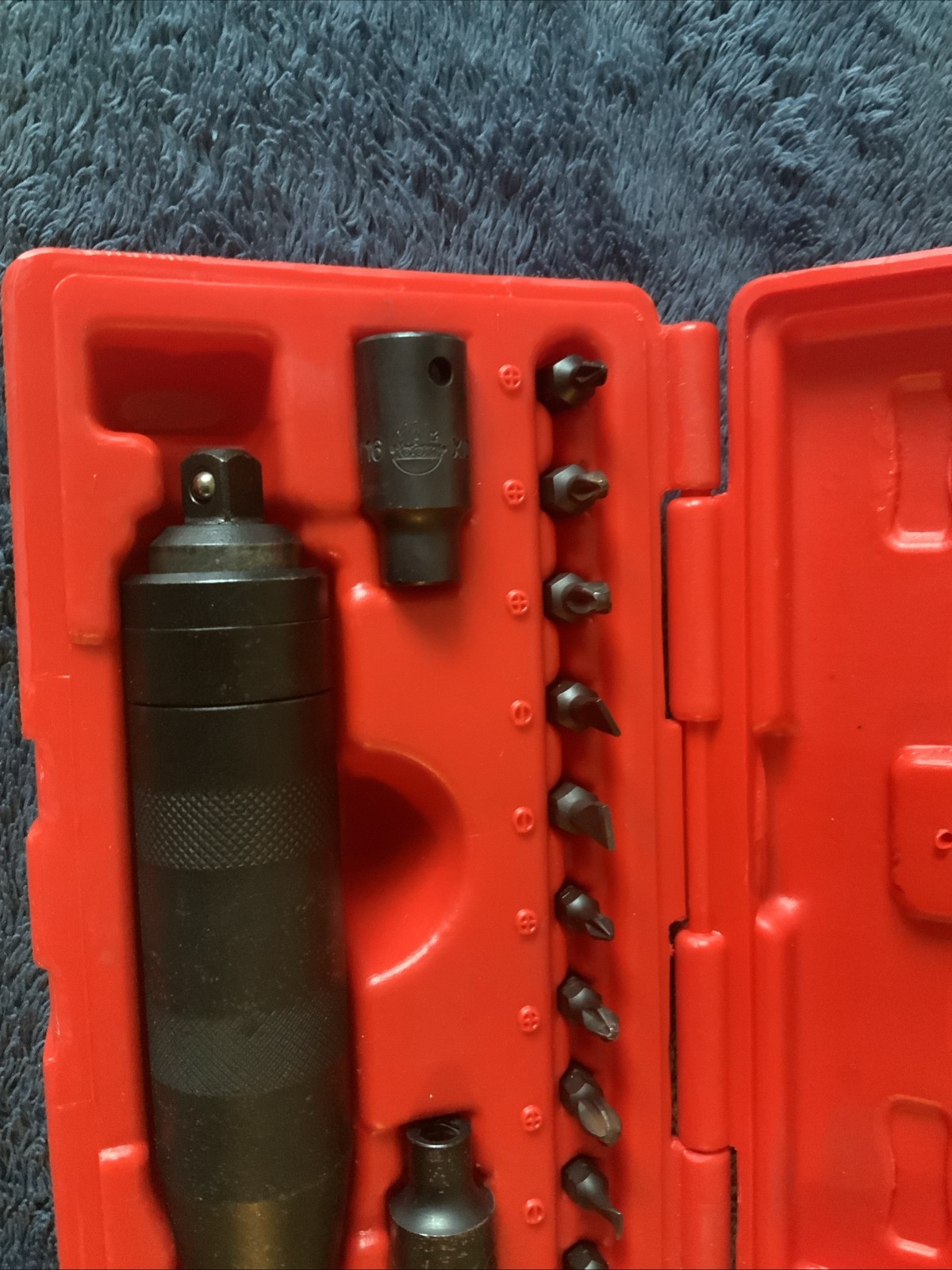 Mac Tools Impact Driver Set, 3/8” Drive….good Shape…