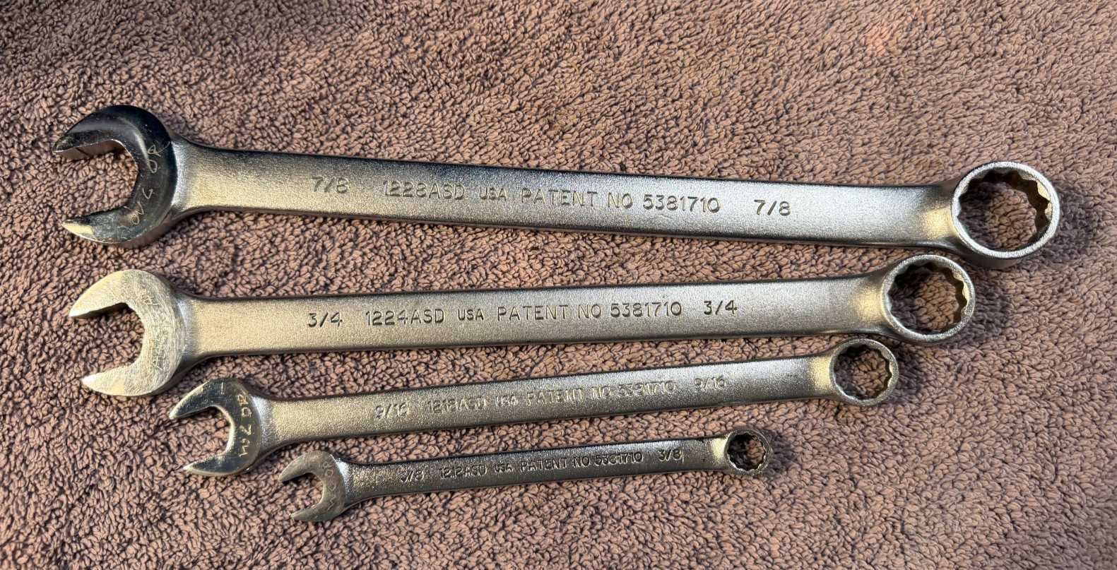 4 – Proto Anti-Slip Design (ASD) 7/8″ 3/4″ 9/16″ 3/8″ Great shape see pics