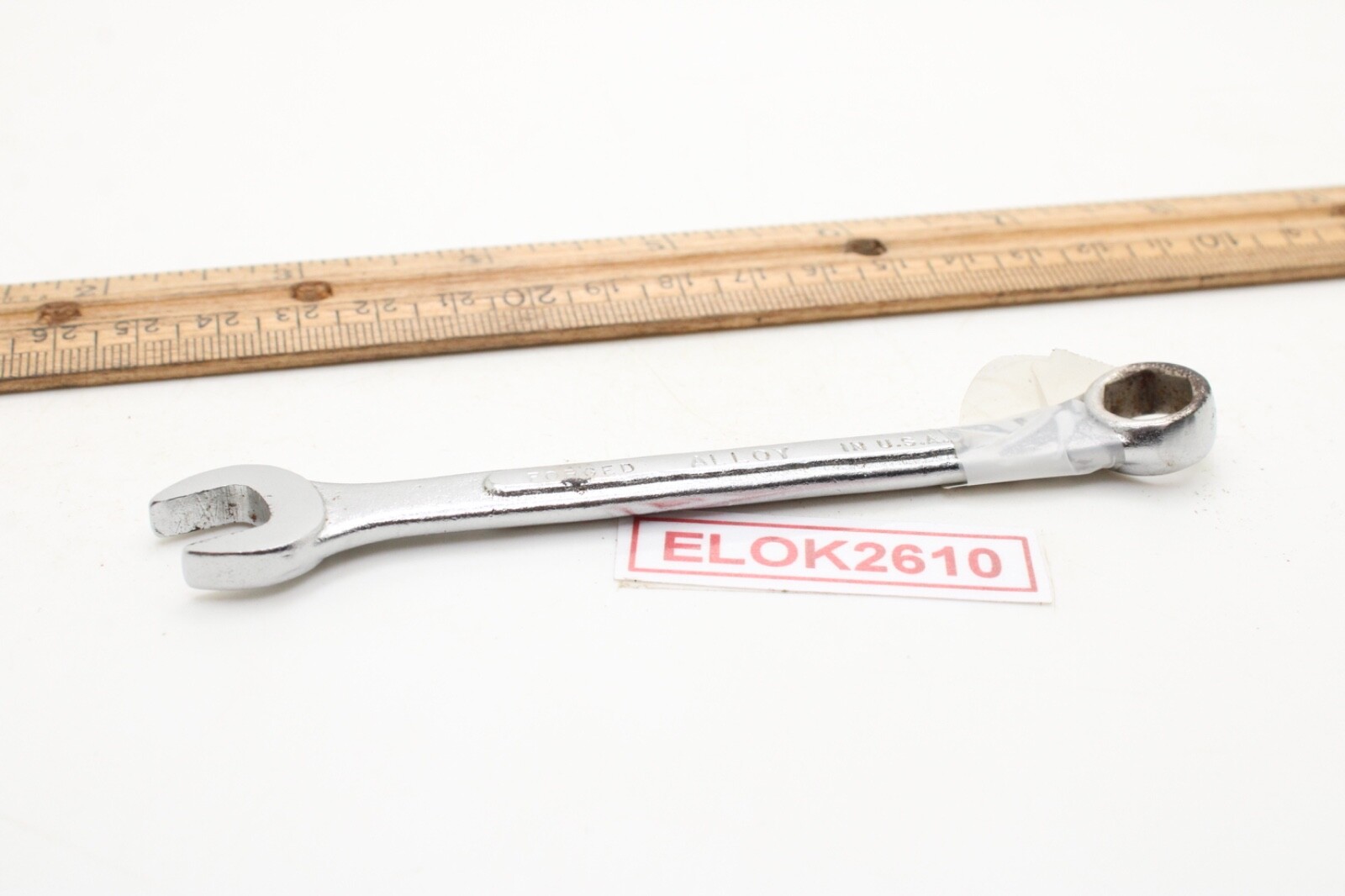 S-K Tools C-12 3/8″ 6 Point SAE Combination Wrench 4.5″ USA