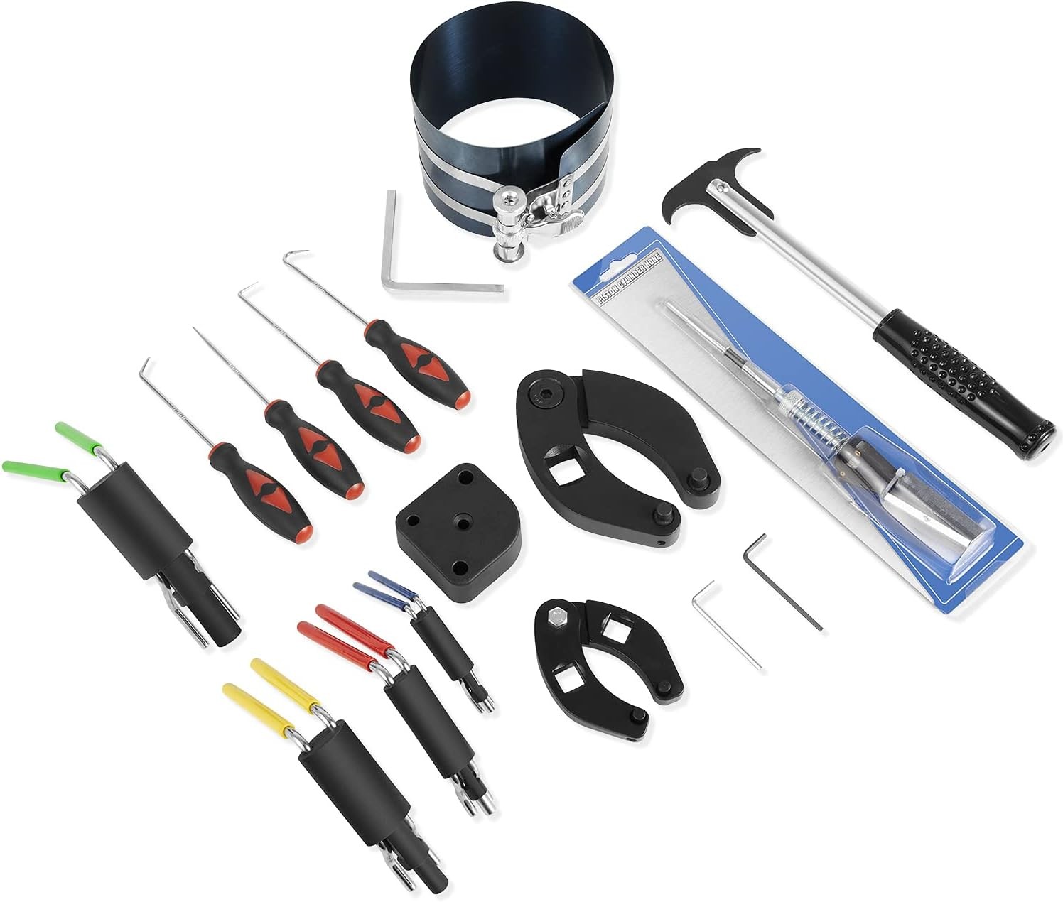 Hydraulic Cylinder Repair Tool Wrench Puller Kit For Skid Steers Loader Backhoes