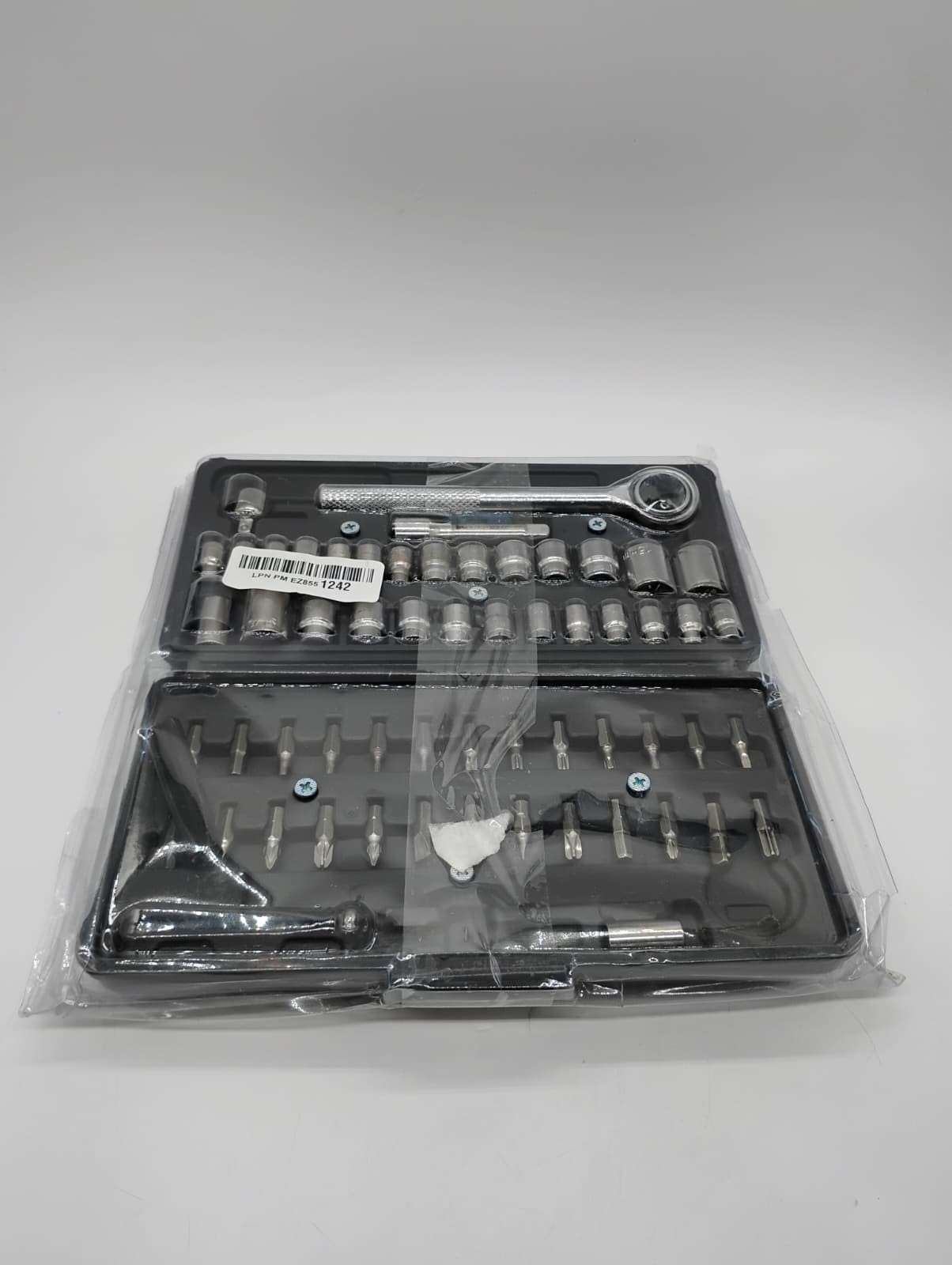 Performance Tool W1168 60-Piece Socket & Bit Set 1/4″ & 3/8″ Drive Mechanics Kit