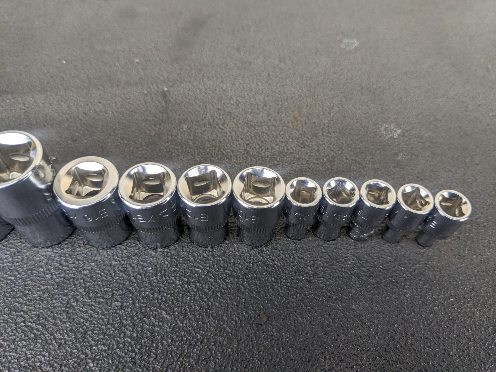#bp435 MAC Tools NEW SMXVE11B 11 Piece Inverted Star Socket Set