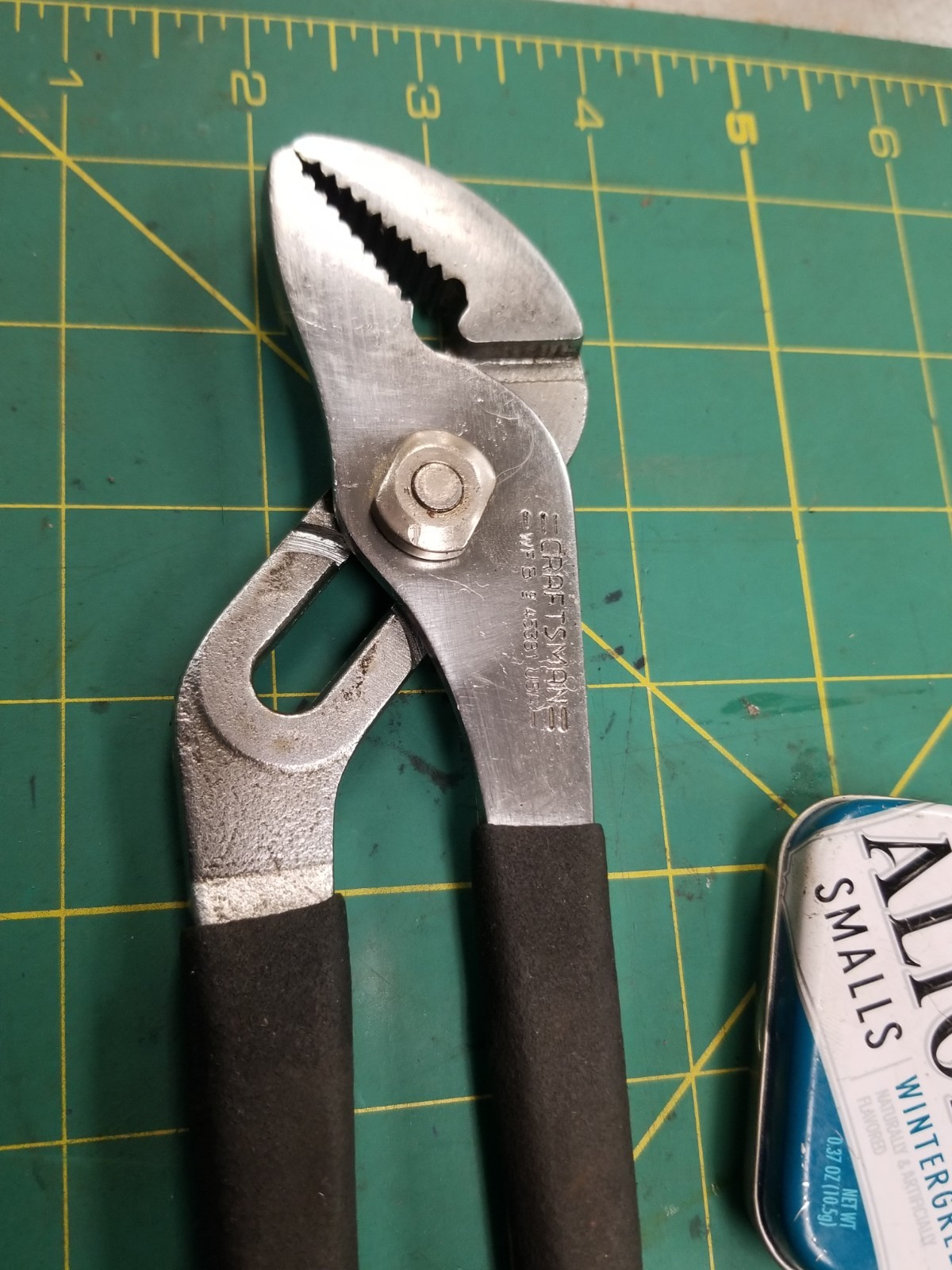Craftsman Textured Grip Tongue & Groove Pliers 9-1/2″ #45381 – WF – USA