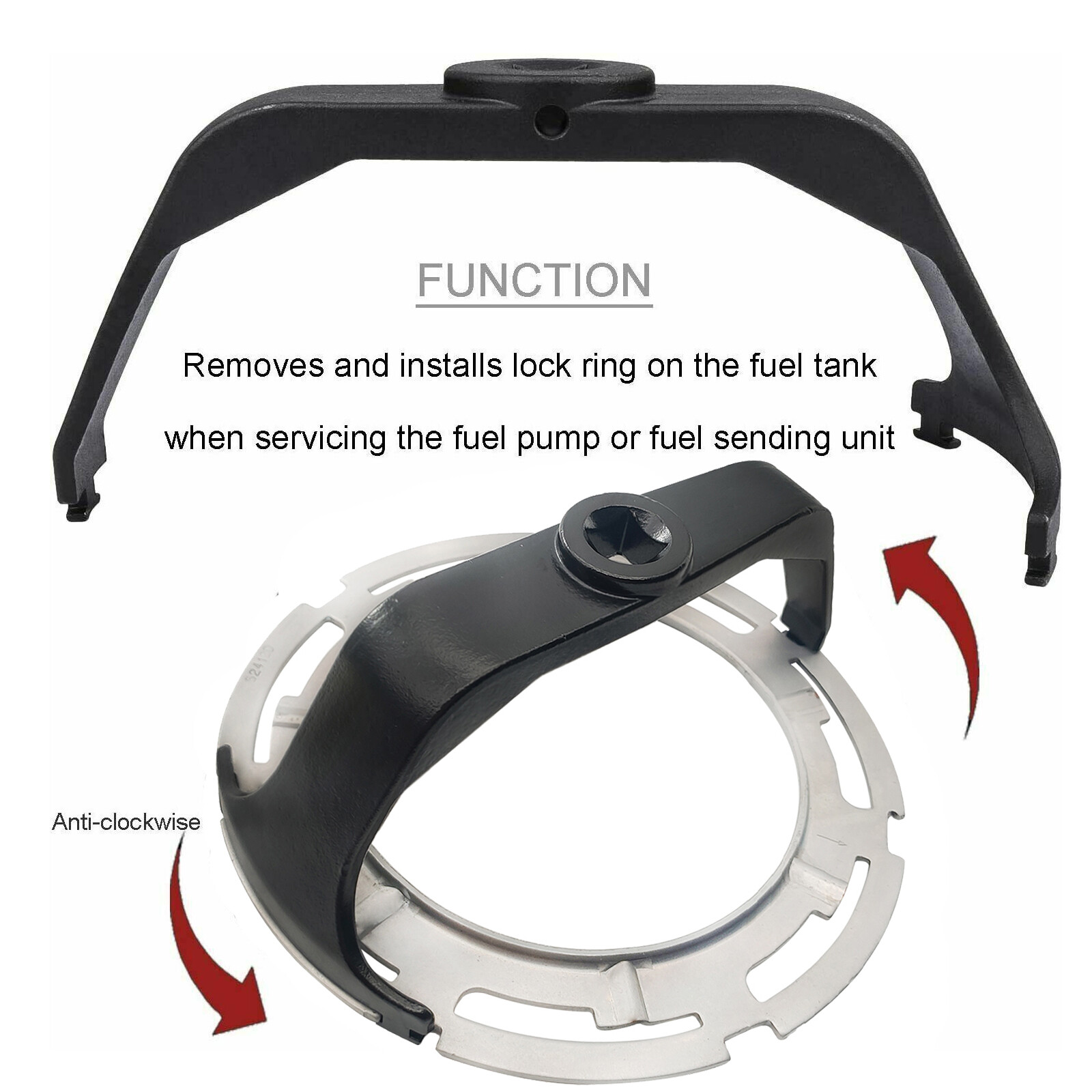 6599 Fuel Tank Lock Ring Wrench Tool Pump Remove Installer For Chrsyler Ford GM