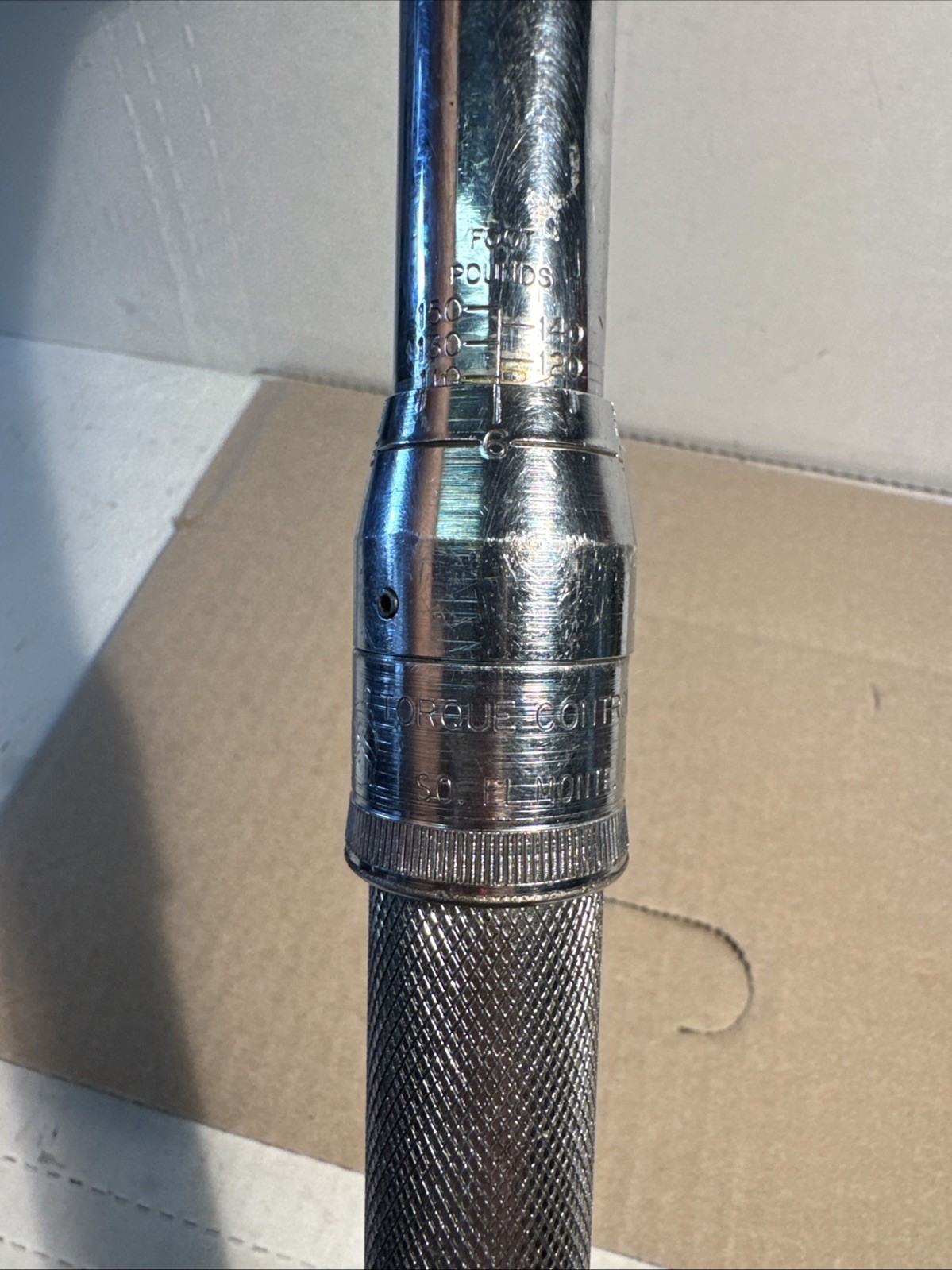 TORQUE CONTROLS INC 1/2 Drive #TCI-1600 Flex Head Torque Wrench 19” Long