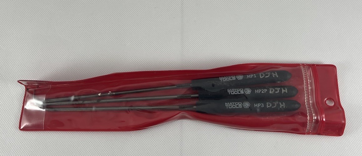 Matco Tools HP1, HP2P, HP3 Cushion Grip Long Picks Set HP Series