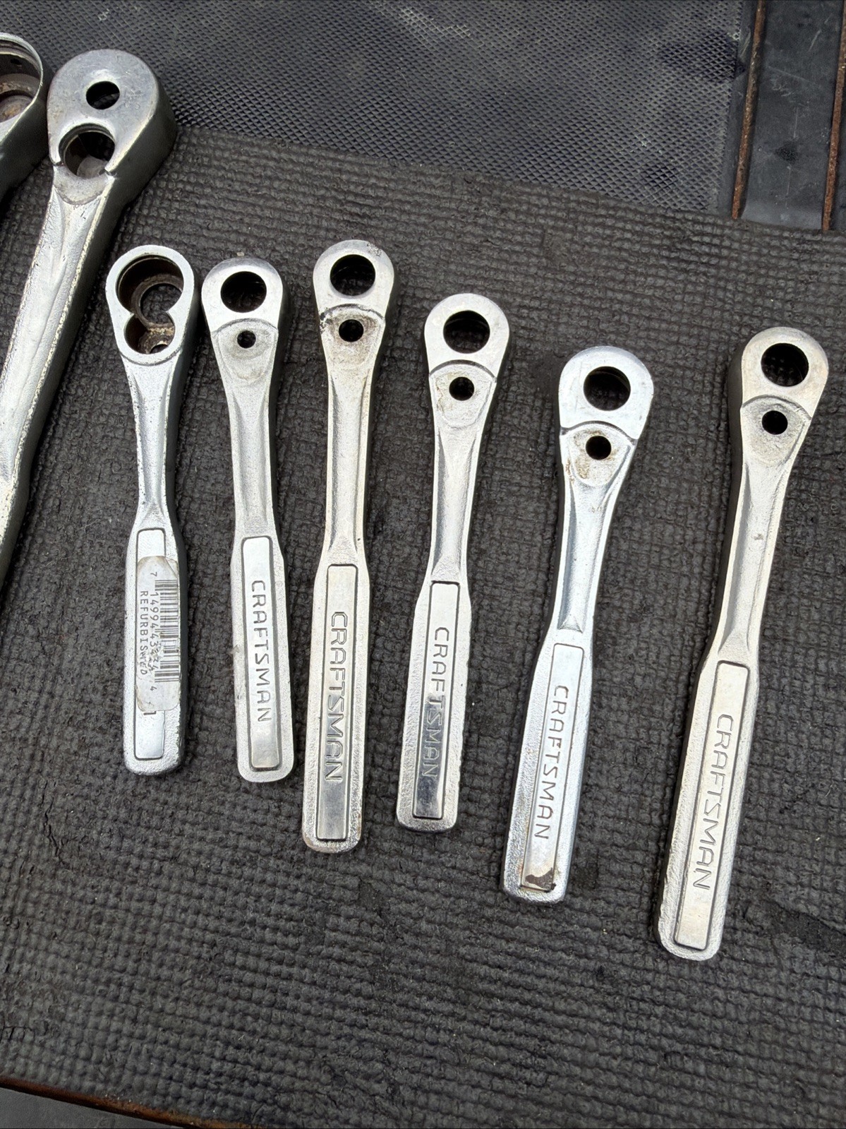 Sears Craftsman 10pcs Ratchet Bodies ONLY NO GUTS 1/2,3/8”Forgings Warranty