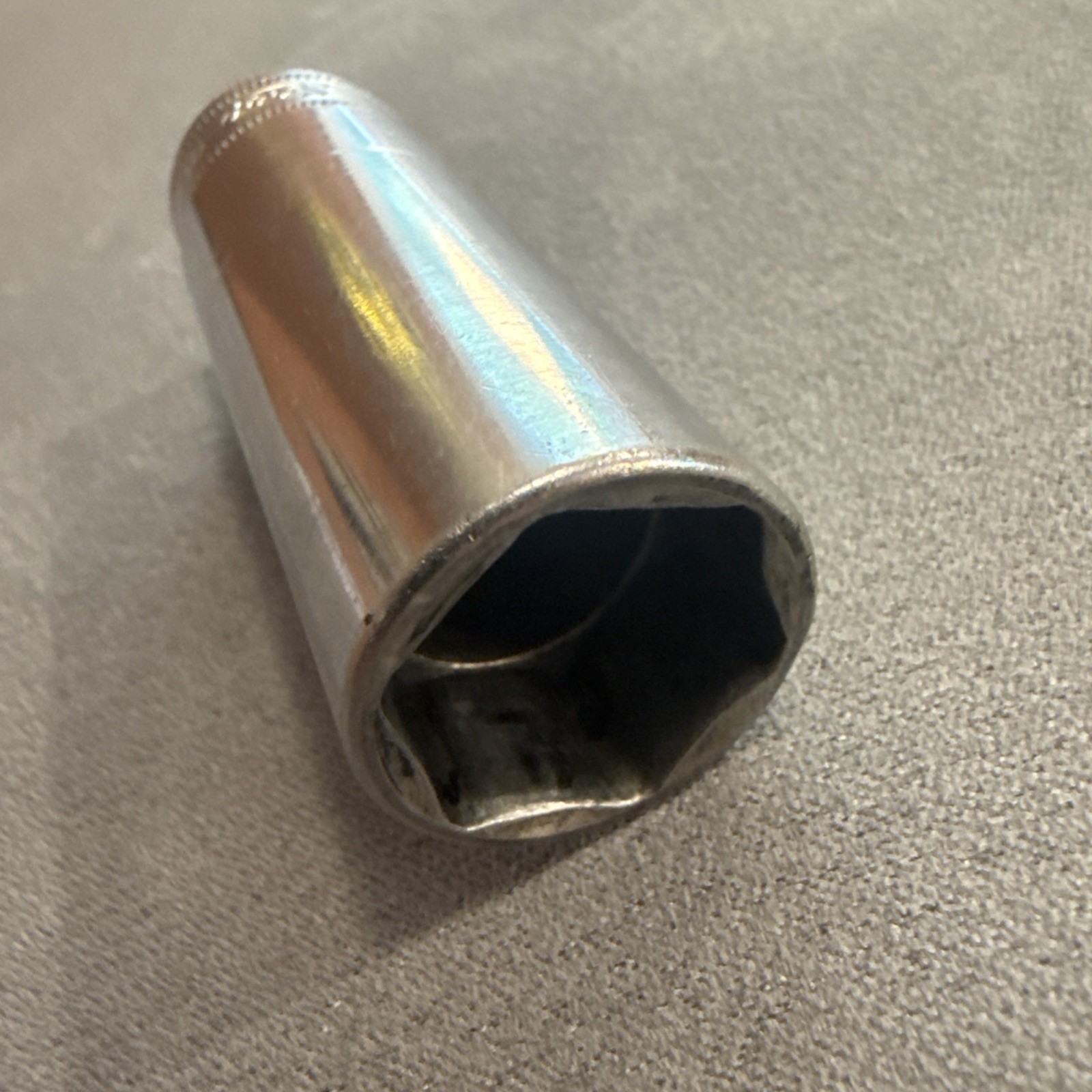 Snap On Tools 18mm 6 Point Deep Socket SFSM18 Vintage USA