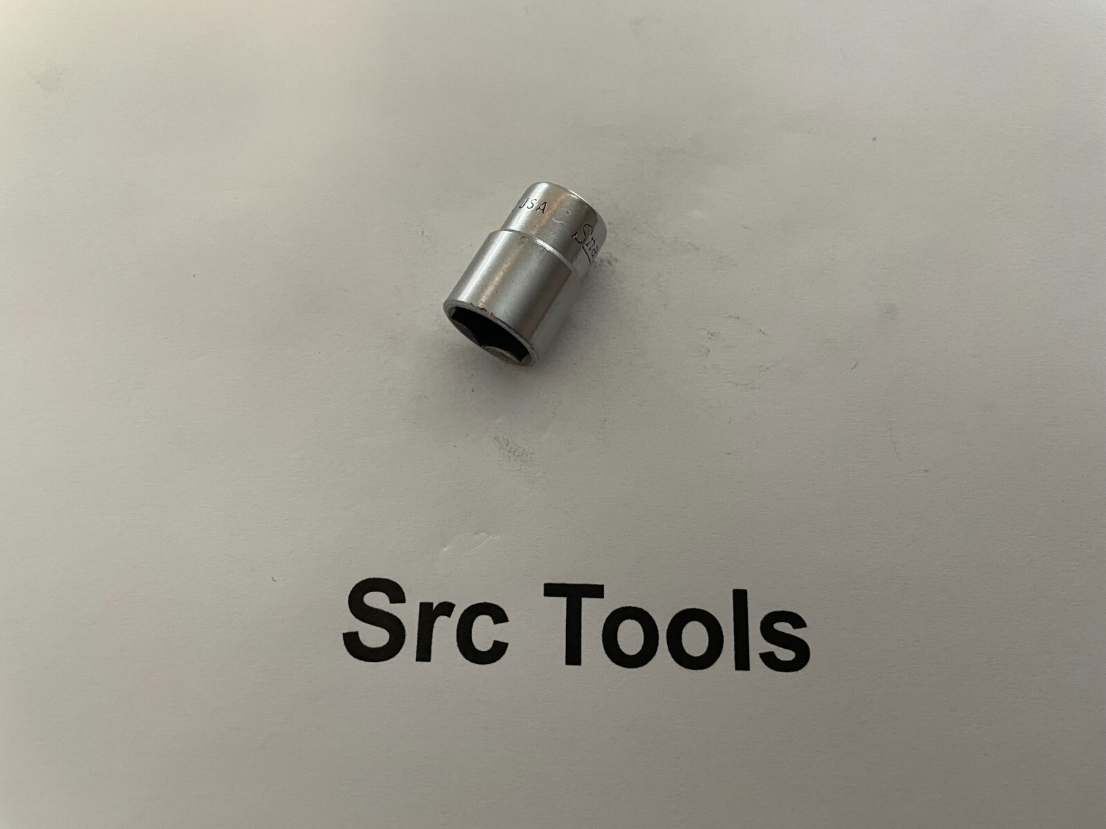 Snap-On Tools USA 1962 1/4″ Drive 7/16″ SAE 6pt Midget Chrome Socket TM-14