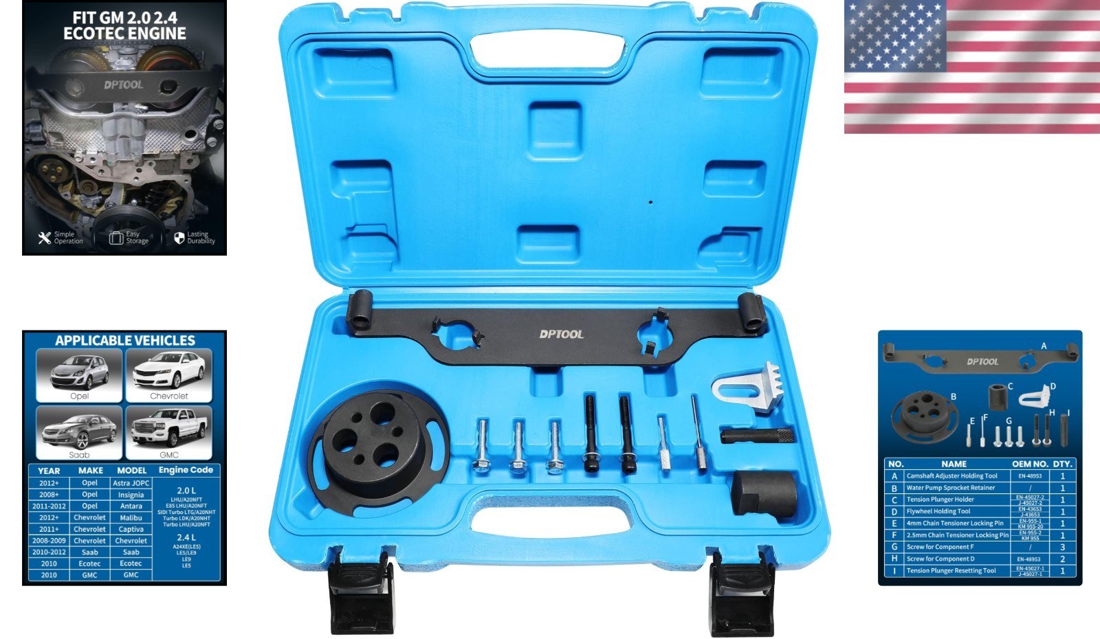 GM/Buick/Chevy Ecotec Engine Tool Kit