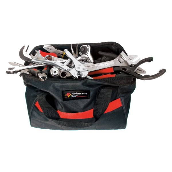 Performance Tool W88985 3-Pocket Wide-Mouth Opening Tool Bag