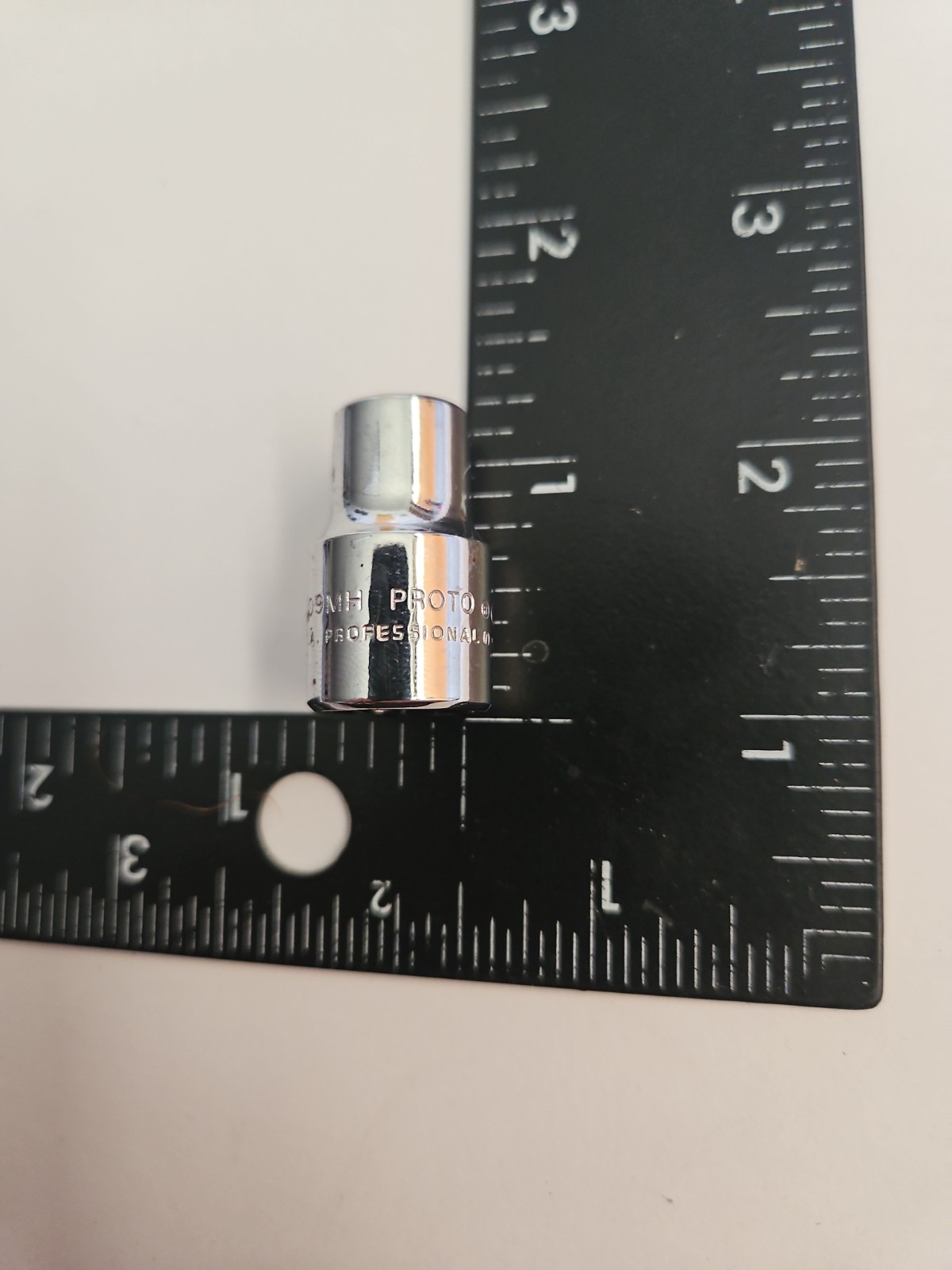 Proto 3/8″ Drive 9mm 6-Point Standard Socket – Made in USA – 5209MH