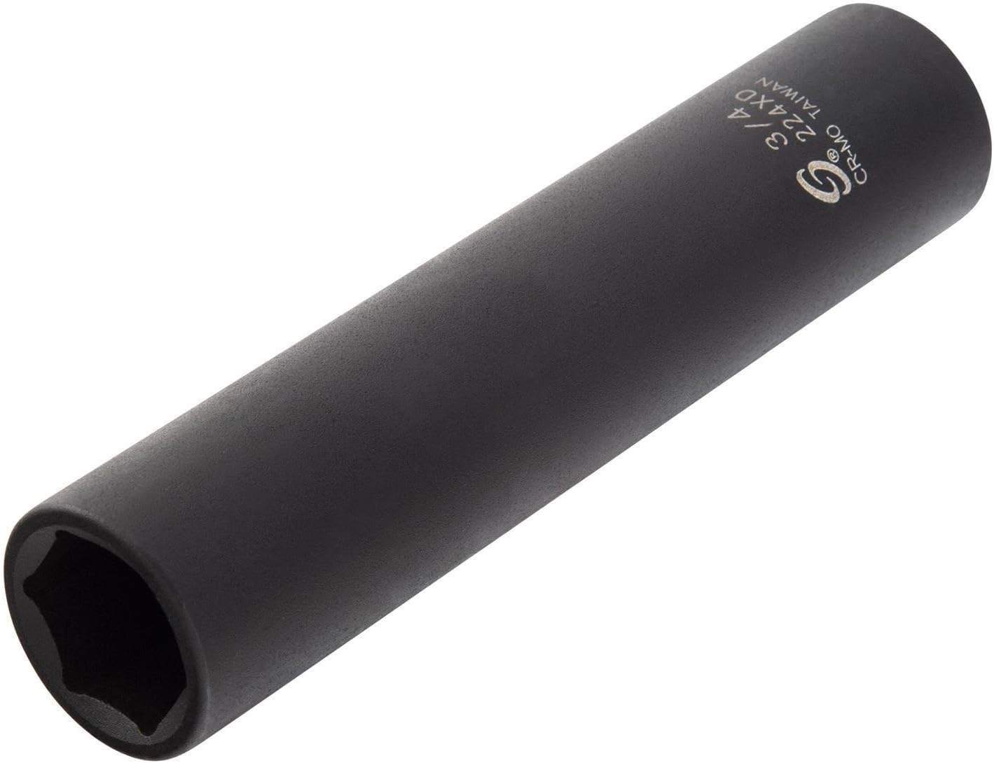 Durable Impact Socket 224XD: Extra Long Deep 1/2 Inch Drive for Professionals