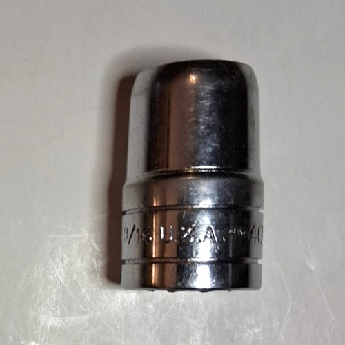 S-K WAYNE SOCKET IMPACT 1/2 DRIVE 9/16 6 PT 40118 USA