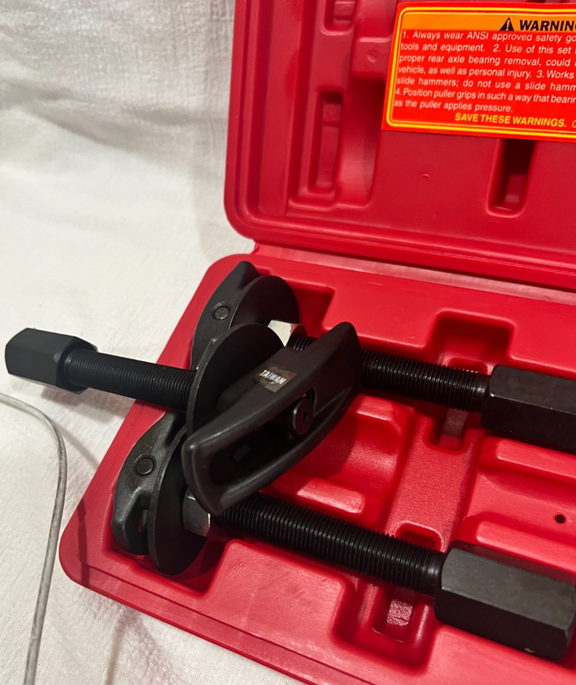 3 piece Rear Axle Bearing Remover Puller Slide Hammer set Pittsburgh 92884
