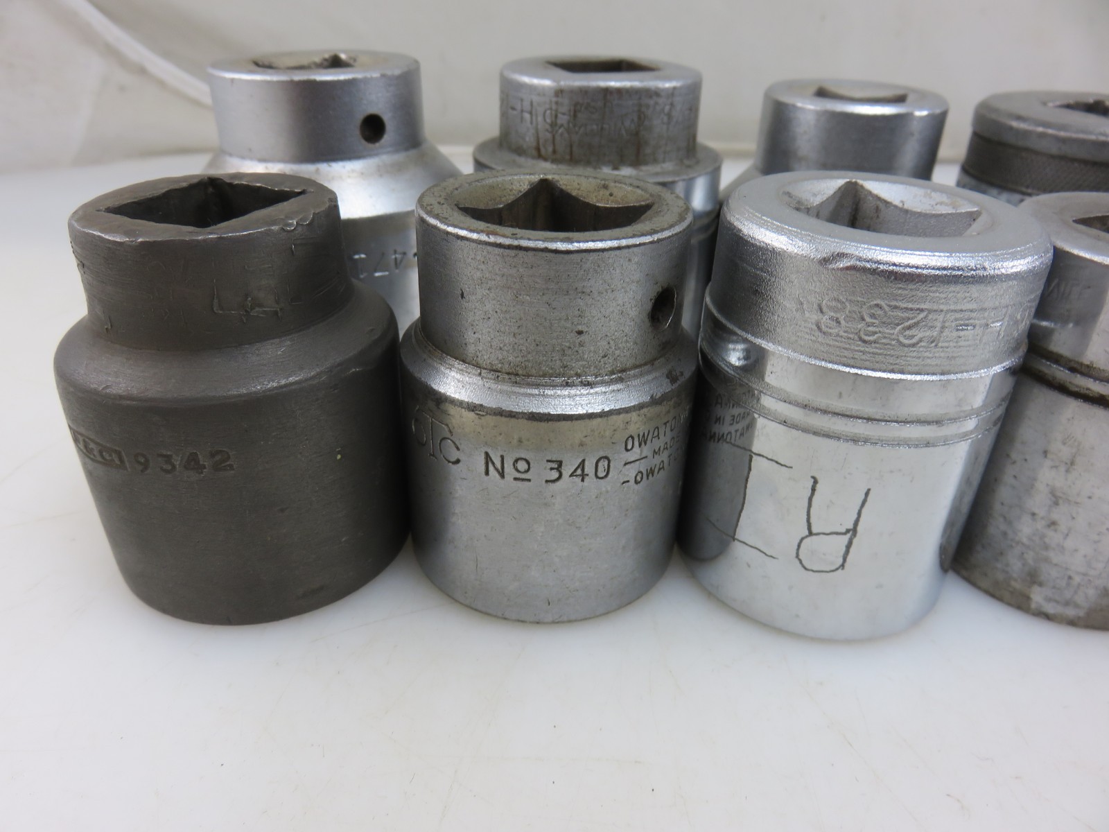 Craftsman S-K Etc. SAE 3/4″ Dr. Socket Set 12pt 15/16″-1 3/4″ 11pc ALL USA MADE