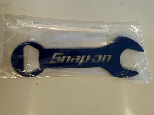 Snap-on Tools Brand New Wrench Bottle Opener Royal Blue